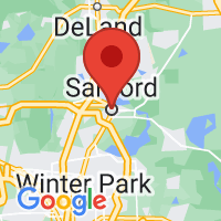 Map of Sanford FL US